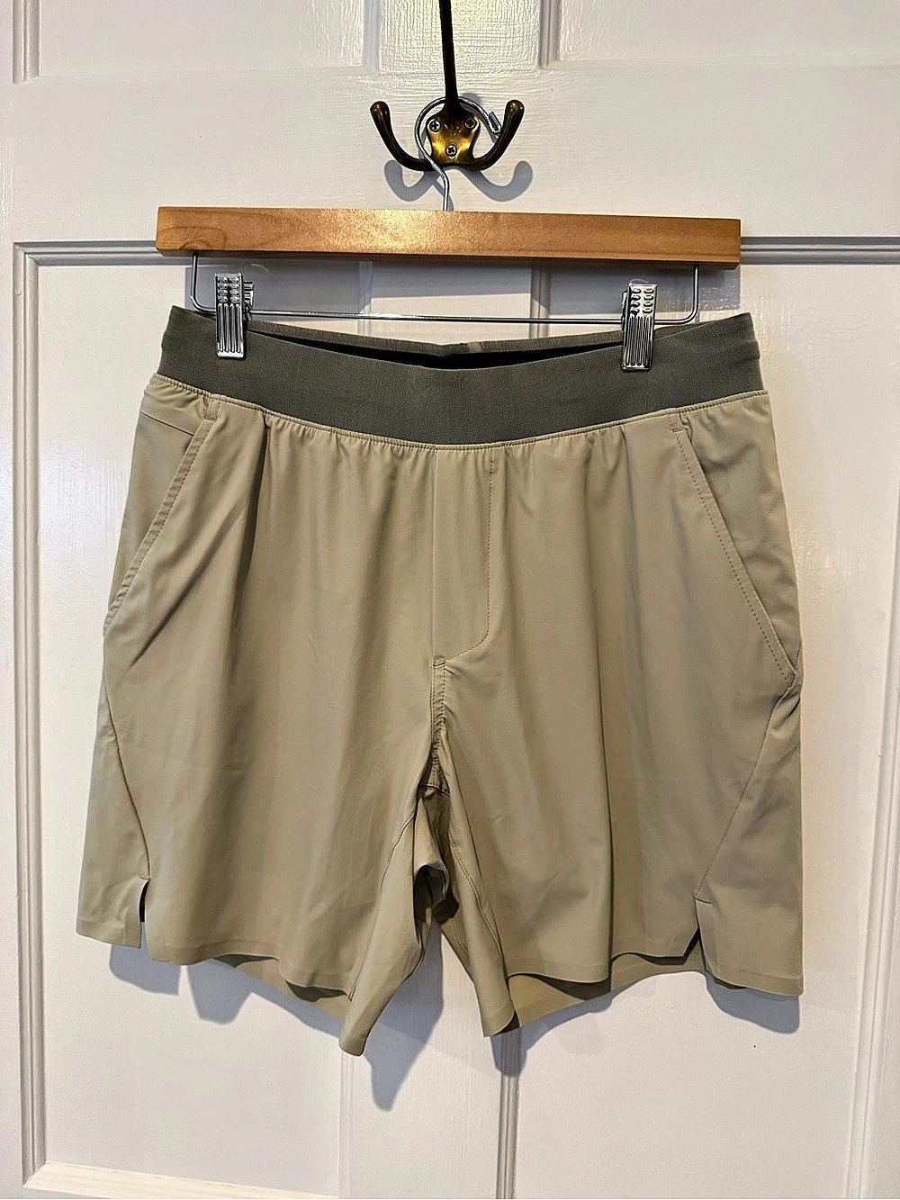 Ten Thousand Set Shorts Moss Grey Lined 6.5” NEW Small S